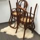 Lot of 4 bistro chairs
