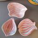 Alessio Tasca striped bowls, 1960.