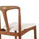 Set of 4 Johannes Andersen for Uldum Juliane chairs - fully restored