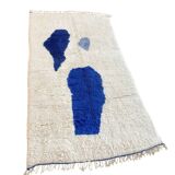Tapis beni ouarain traditionnel fait à la main