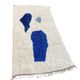 Traditional handmade Beni Ouarin rug size 150 x 250 cm