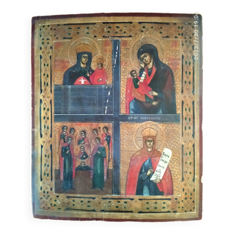 Orthodox icon late XIXth