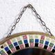 Vintage earthenware mirror 1970