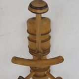 Wall-mounted coat rack