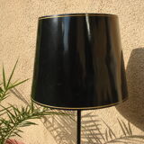Black metal lamp and brass dore reglable tripod