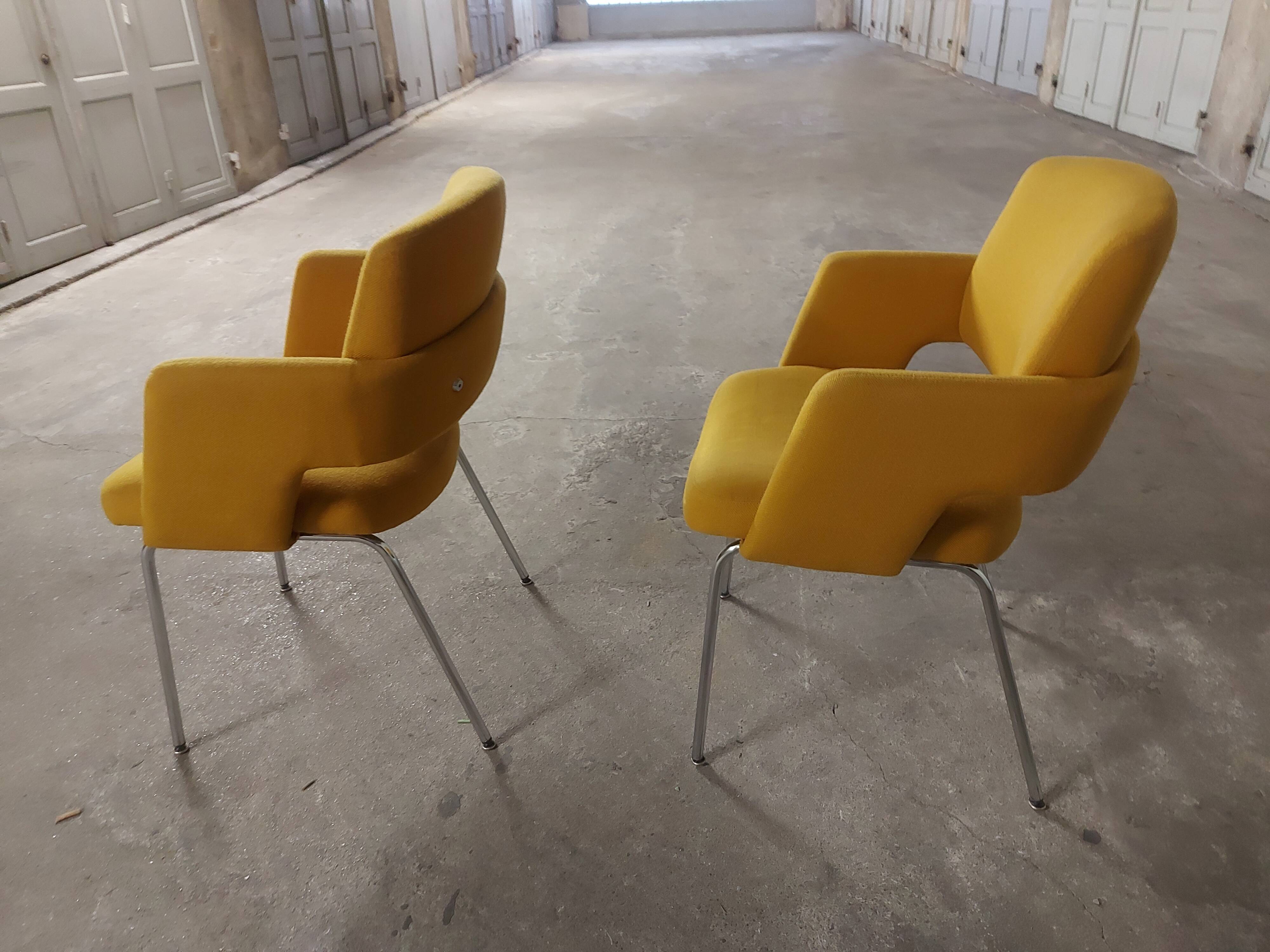 Pair of vintage conference chairs