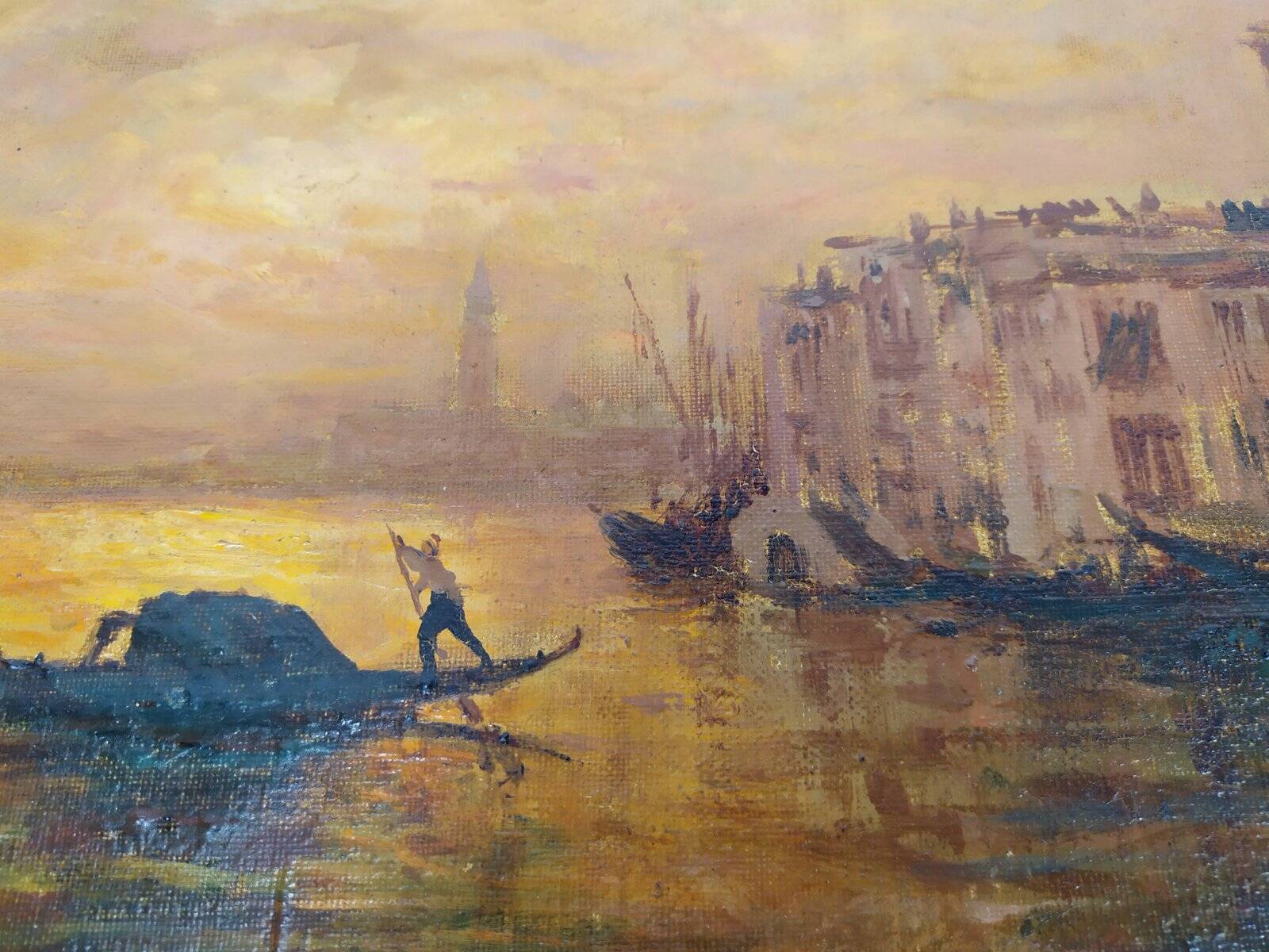 Bellini, Venice, oil painting