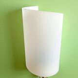 Paire d'appliques en laiton et acrylique, France 1960