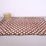 Vintage Moroccan Rug 174 x 275 cm - Berber Handmade Rug - Old moroccan rug