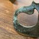 Vintage brutalist metal candle holders, 1970s, set of 2