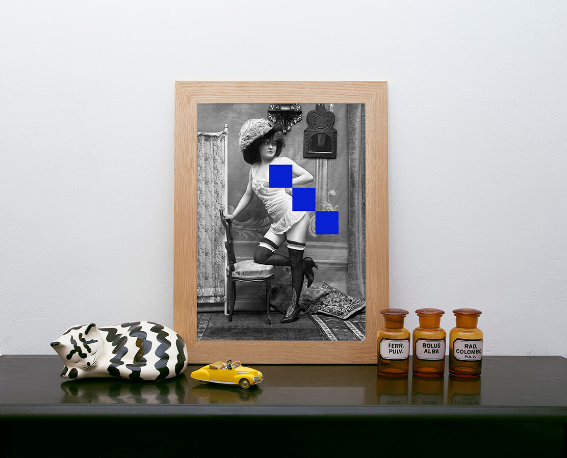 Vintage photography woman cabaret A4 - 1920