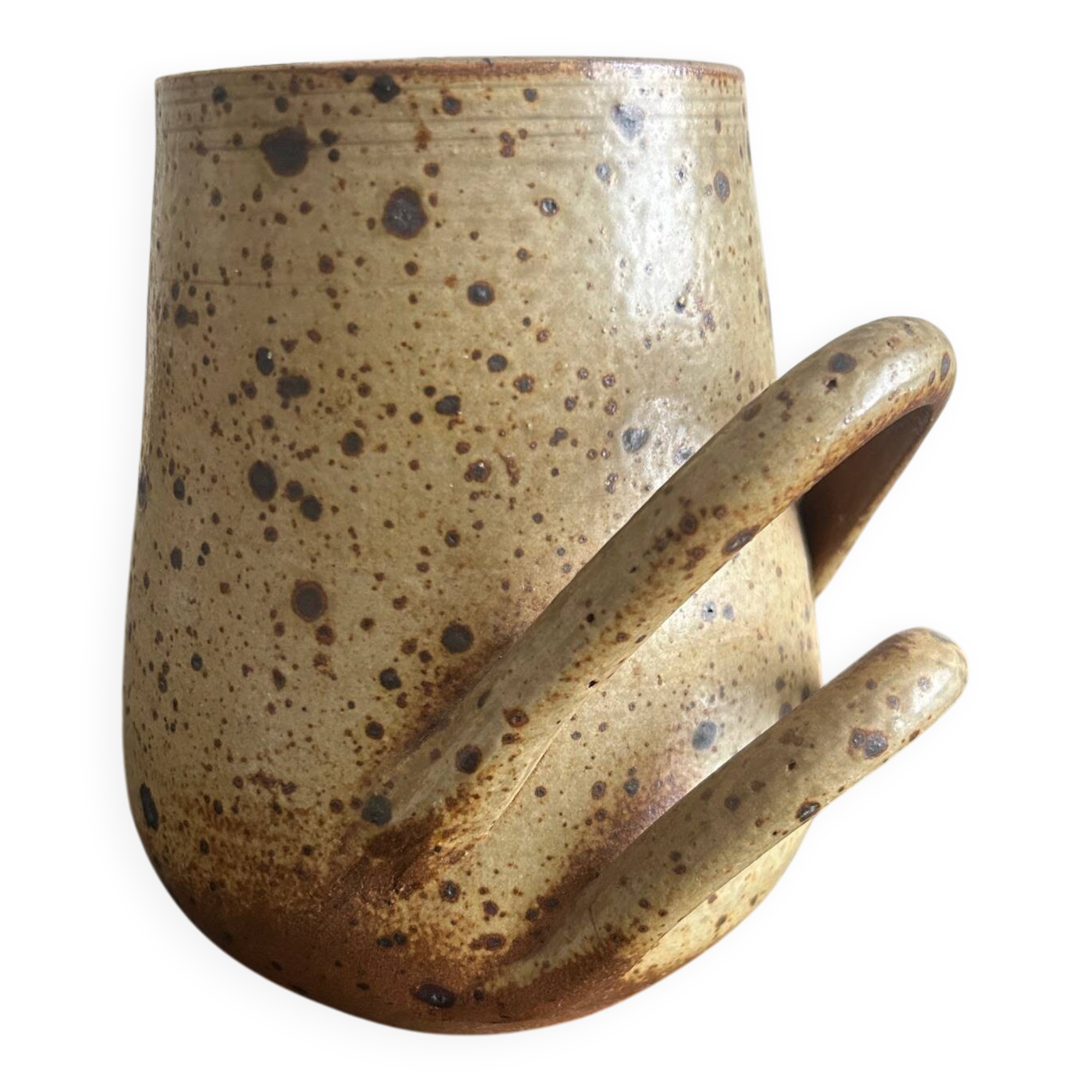 stoneware vase Michel Dumont Charles Gaudry