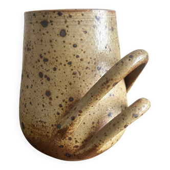 stoneware vase Michel Dumont Charles Gaudry