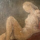 Oil on canvas female nude