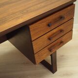 Bureau en palissandre, design danois, années 1960, designer : Torben Valeur & Henning Jens