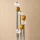 Seven-globe floor lamp in Murano glass, Gaetano Sciolari, 1970s.