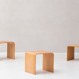 Set of 3 nesting tables, 1970
