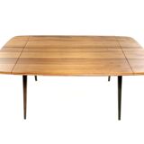 Mid century Ercol beech & elm drop leaf dining table