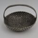 Basket tin braided deco vintage table