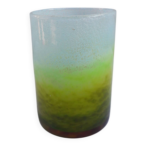 Vase scandinave en verre John Orwar
