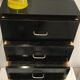 Chiffonnier formica noir