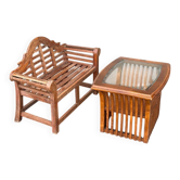 Garden furniture for children – Teak Relaxation – Furniture – Teak wood