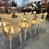 Set of 8 bistro chairs