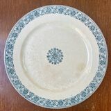 Antique Gien ironstone dish, Arabesque pattern