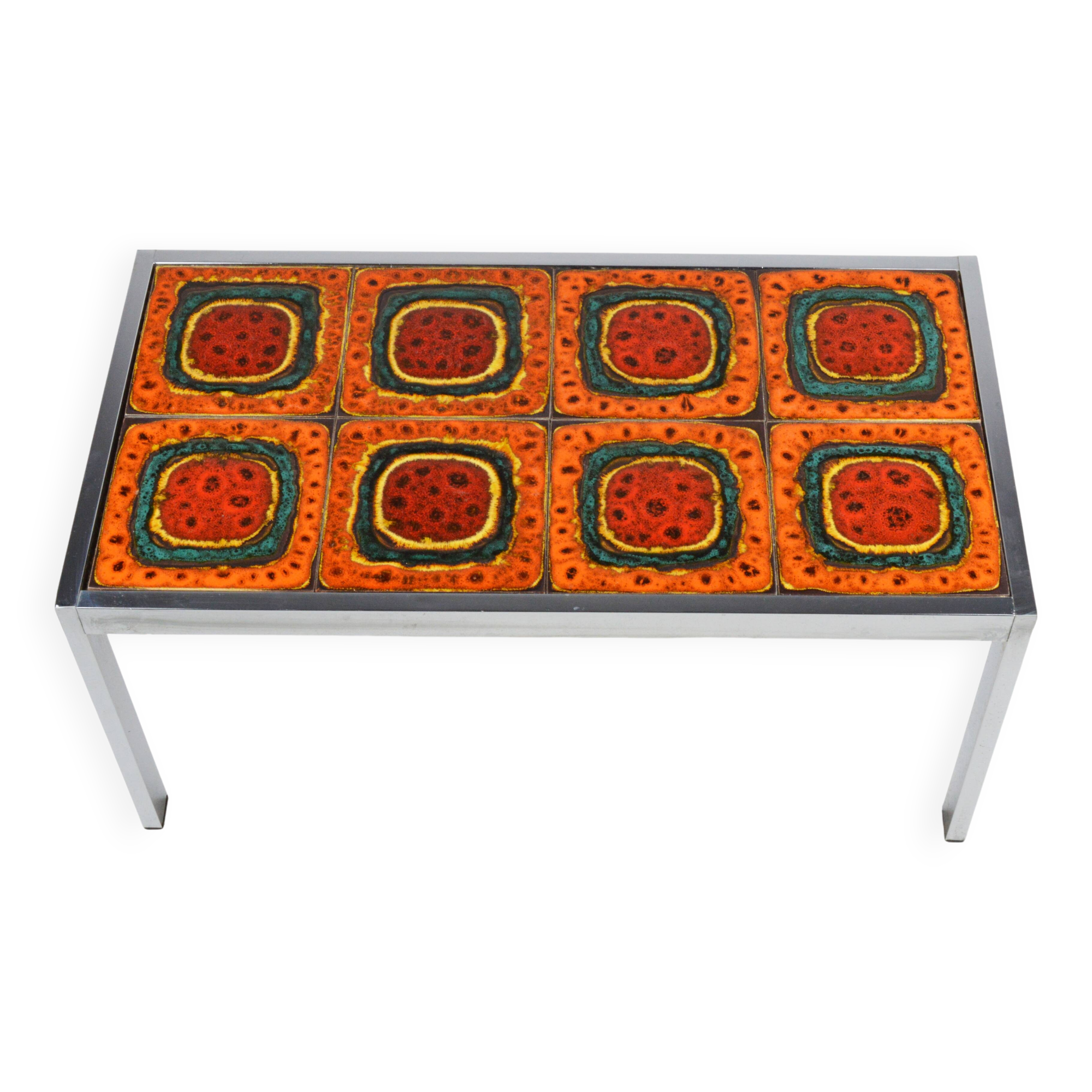 Vintage Ceramics Table, 1970s