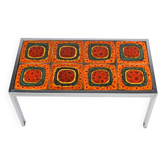 Table en céramique vintage, années 1970