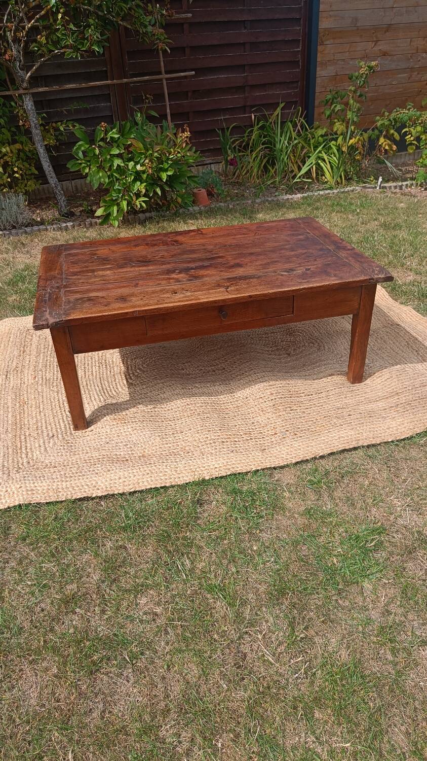 Antique farmhouse coffee table