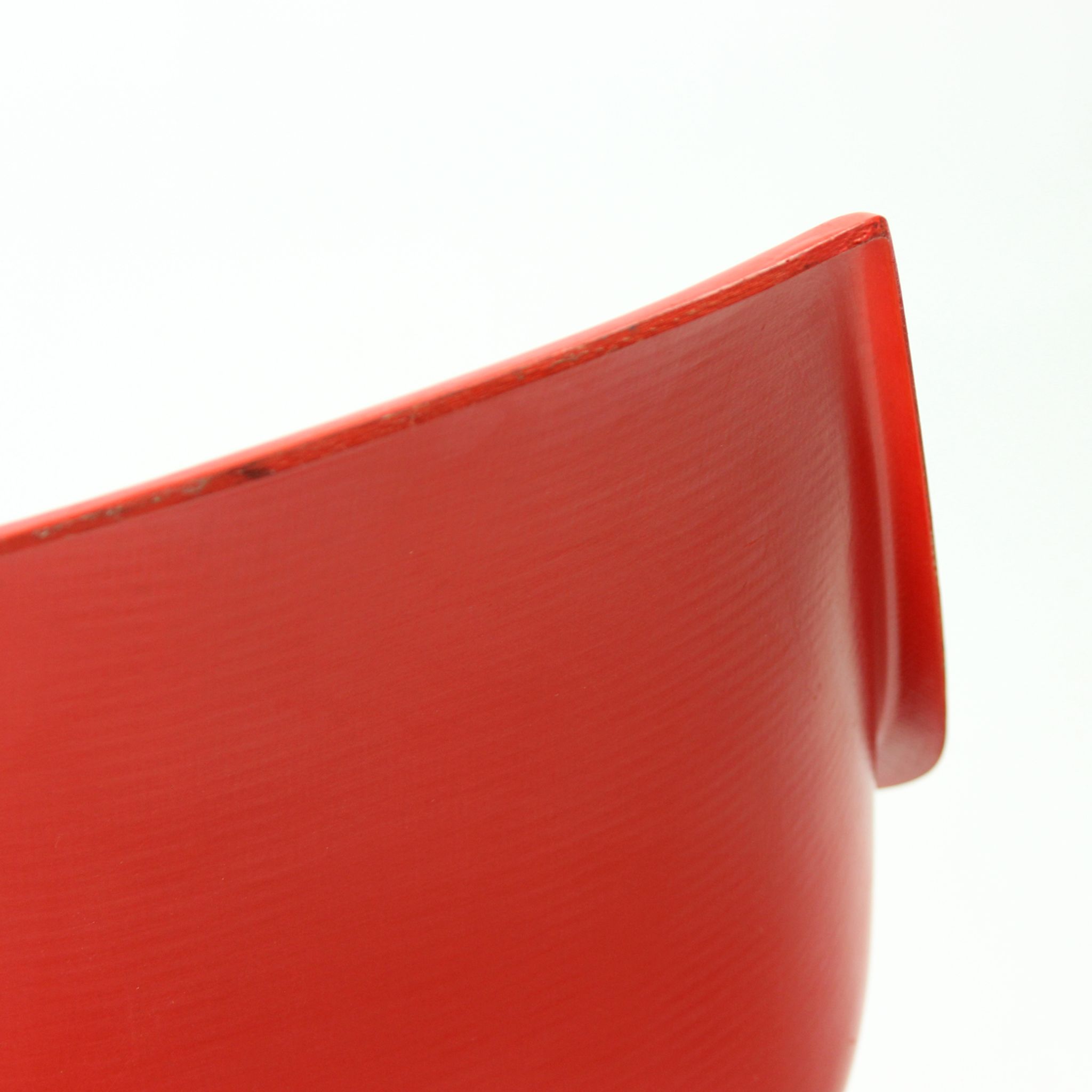 Chaise rouge Vertex, Miroslav Navratil des années 1960