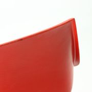 Chaise rouge Vertex, Miroslav Navratil des années 1960