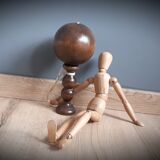 Old solid wood bilboquet