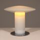 Glass mushroom table lamp attributed to Peill & Putzler, Germany, 1970s