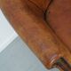Vintage Dutch Club Chair in Cognac Leather