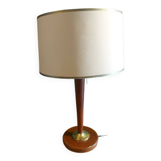 Lampe de table avec abat jour ( type mazda )