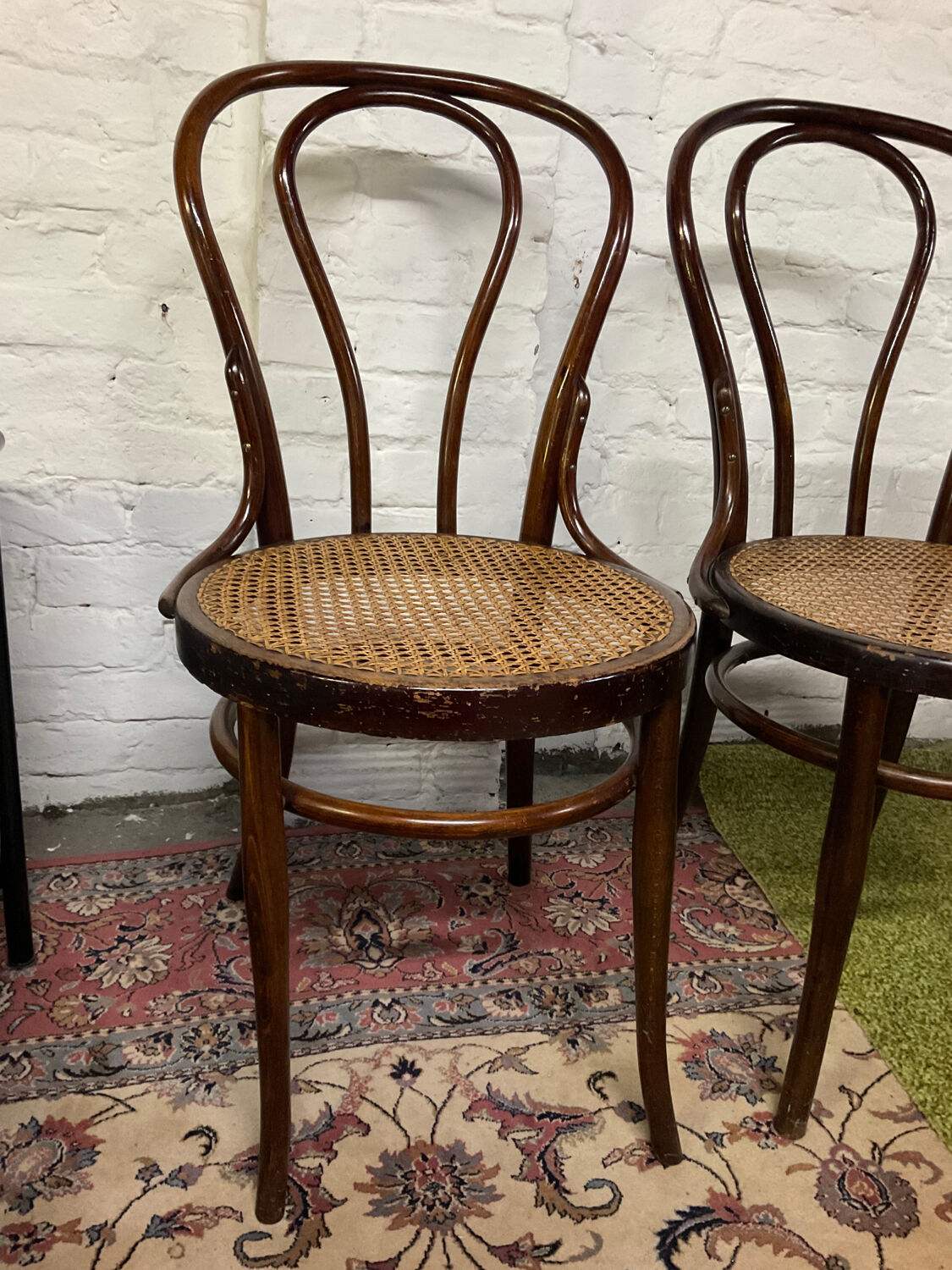 Pair of bistro chairs J&J Kohn early twentieth century