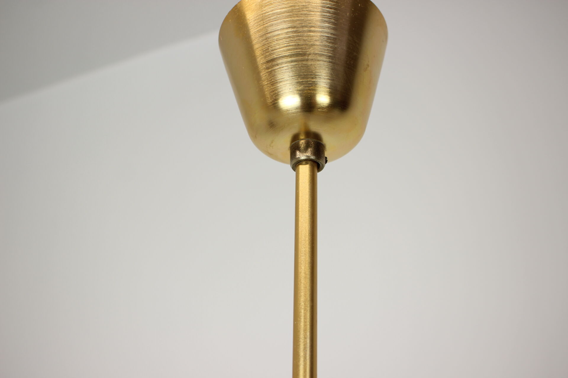 Midcentury glass pedant by kamenicky senov,1970s