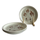 Assiettes en grès mat
