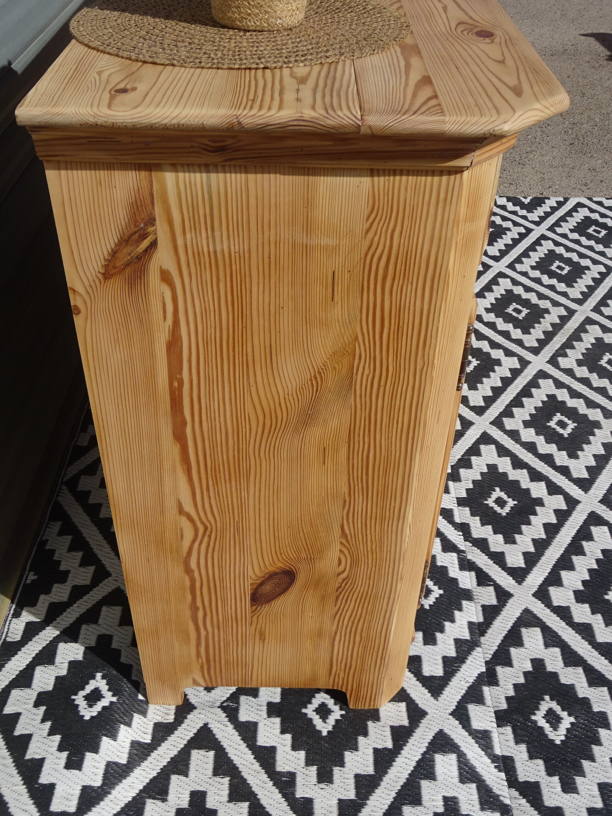Solid wood enfilade, restored