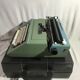 Former Olivetti studio 48 metal writing machine - vintage black malle