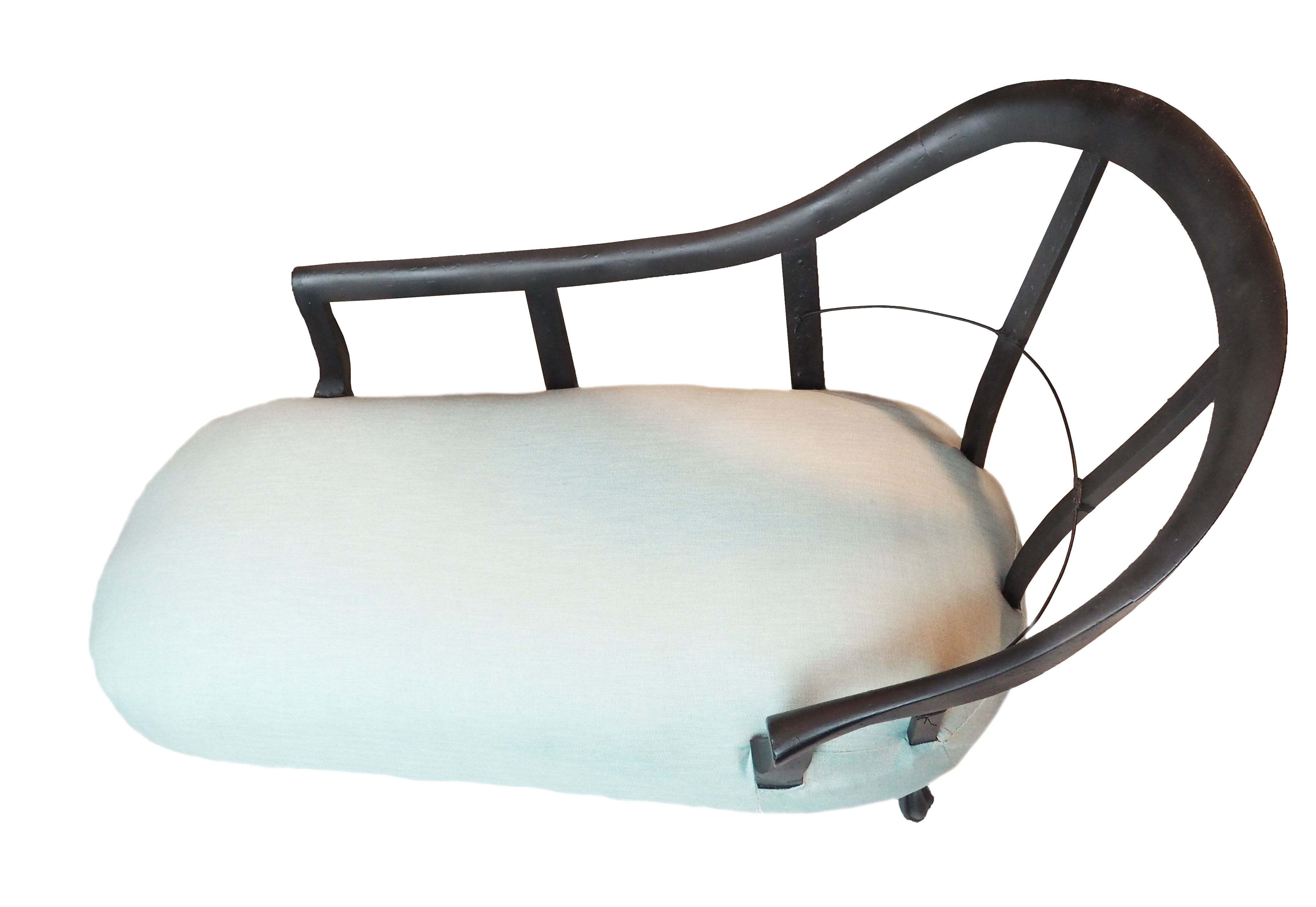 Reupholstered meridian