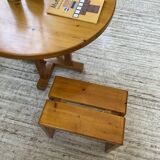 Les Arcs stools and table  1960