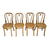 4 bentwood bistro chairs – Thonet style