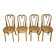 4 bentwood bistro chairs – Thonet style