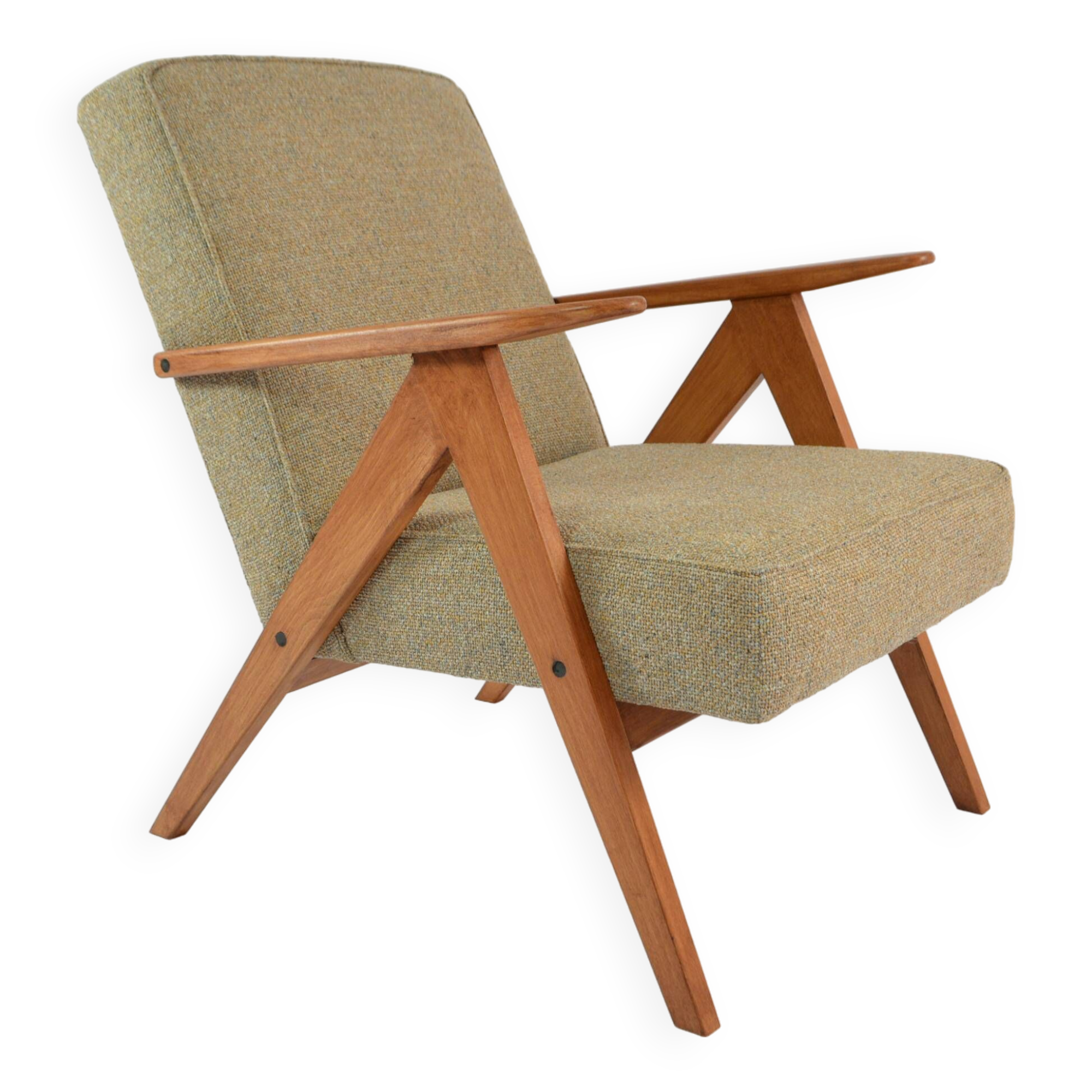 Kompas armchairs mottled beige