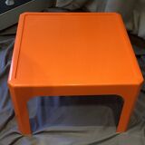 Coffee table basse orange Gilac n°1872 1970