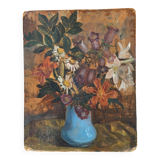 Old panel painting