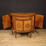 Italian Louis XVI style half-moon sideboard